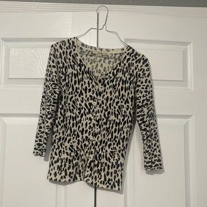 Leopard Print button-up
